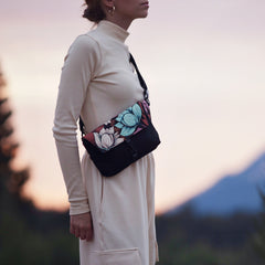 SYAS -Canvas Gabardine Magnolia- bloemen - 23 €/m