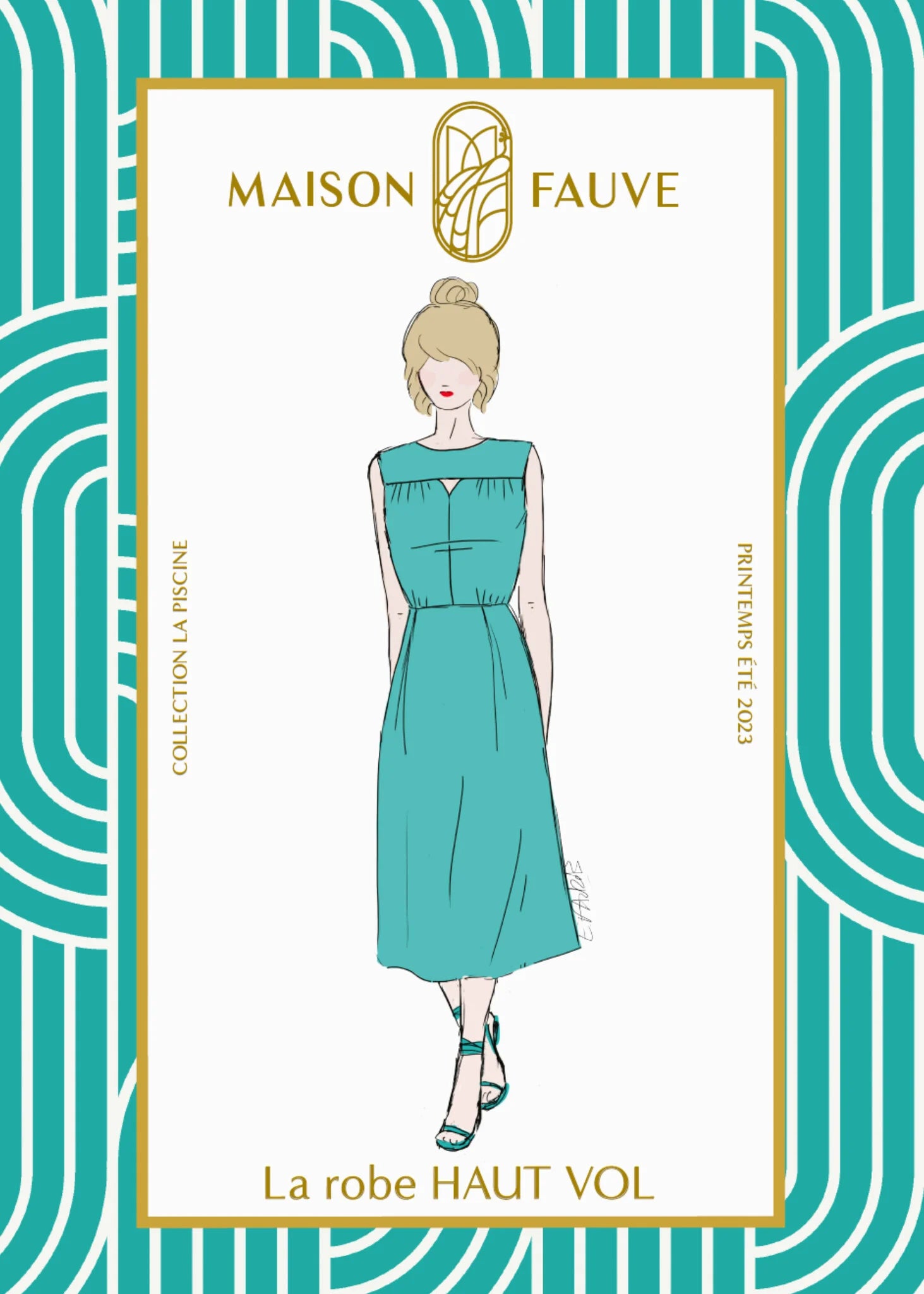 Maison Fauve - Jurk Haute Vol - € 17,90