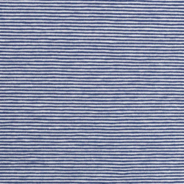 Jersey- gestreept blauw en wit  - € 17 /m