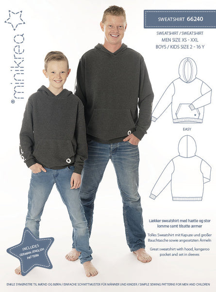 Minikrea - Sweatshirt - kinderen & Volwassen -  € 12
