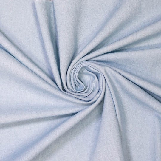 Jeans- chambray - licht blauw - € 16/m