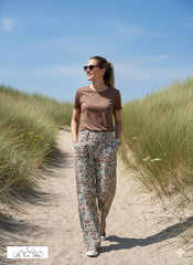 Viscose  Linnen - afrikaans -  €38 /m