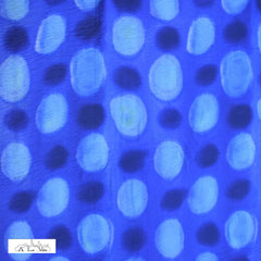 Crinkle -  blauwe bollen-  € 29/m