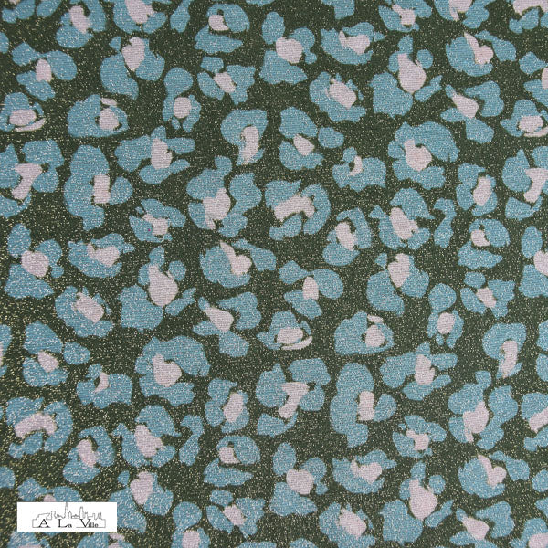 zachte jersey - abstract met glitter -  €27/m