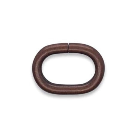 Ronde Schuifpassant 25mm Antiek koper - € 2