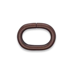 Ronde Schuifpassant 25mm Antiek koper - € 2