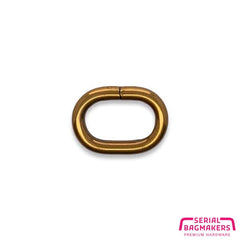 Ronde Schuifpassant 25mm Antique Gold - € 2