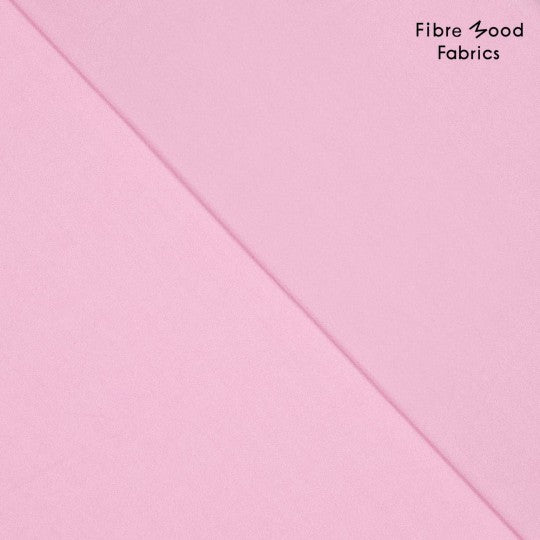 FM - Popeline stone washed -  licht roze € 17/m