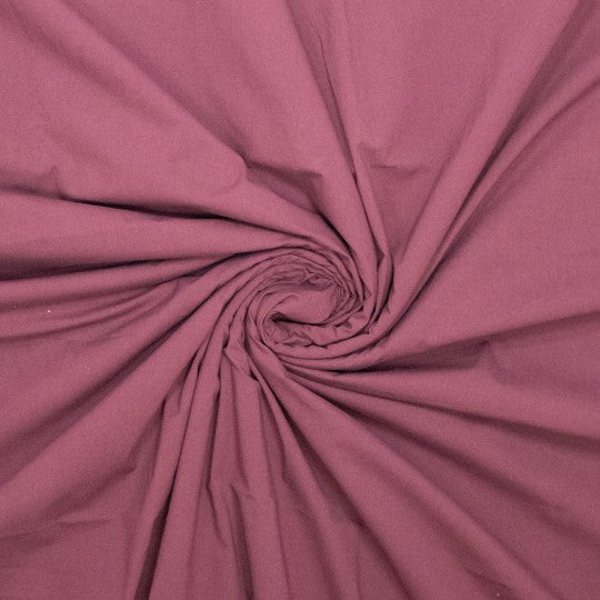 Katoen stretch- paper touch - bordeaux € 21/m