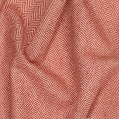 Tweed visgraat - warm oranje  -  € 32 /m