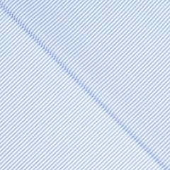 Katoen - streep blauw  - € 17/m