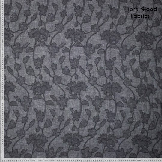 FM - Broderie zwart- € 20/m