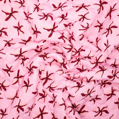 quilted - streep en bloemen -  € 27/m