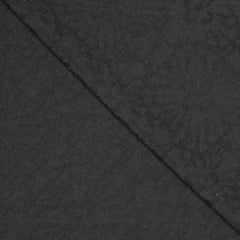 Jacquard - bloemen - zwart  € 18/m