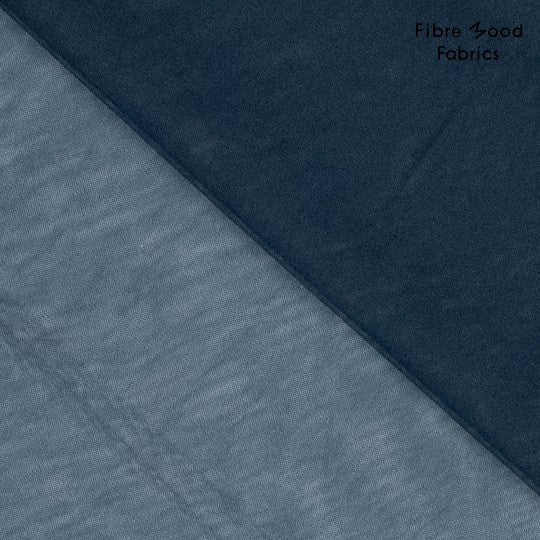 FM - tulle - donker blauw- € 5/m