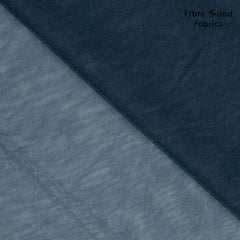 FM - tulle - donker blauw- € 5/m