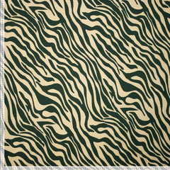 jogging  - zebra groen  not brushed  - € 21/m