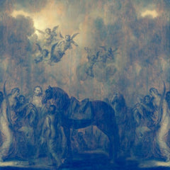trenchcoat -Neptune's Horses van Walter Cran-  € 29 per paneel