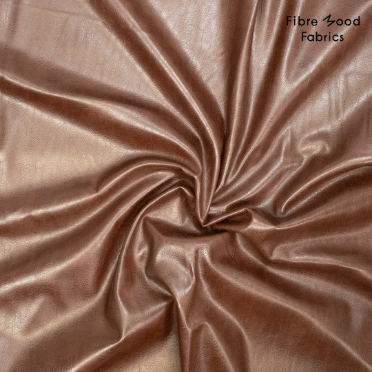 FM vegan leather  -  donker bruin  € 28/m