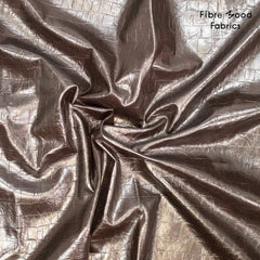 FM vegan leather snake -  donker bruin  € 28/m