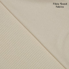 FM - Corduroy washed high low - melkwit € 22,5/m