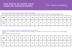 The fashion basement- Basisbroek (34-46) -  € 19