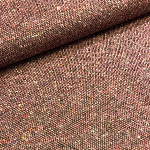 Tweed- bordeaux-  € 34/m
