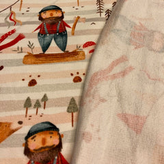 French Terry - houthakkers - € 28/m