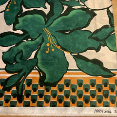 Zijde Stretch - bloemen -  €90 /m