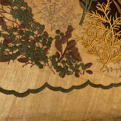 Mesh- geborduurde bloemen- 32€ /m