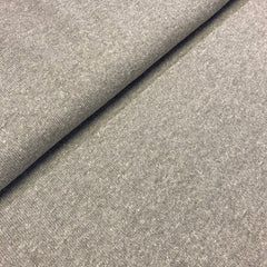 double face gebreid  - grijs melee en ecru  € 32/m