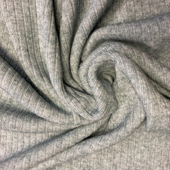 Rib tricot  - groen melee € 21/m