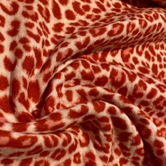 Mouseline - Little leo  rood- € 32/m