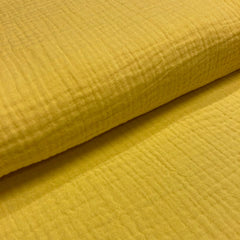 Double Gauze - Geel - € 16/m