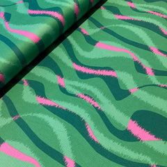 Slinger-  groen en fushia-  €31/m