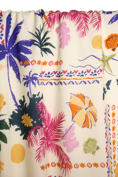 Atelier Jupe- Katoen Hawaii -  € 26 /m
