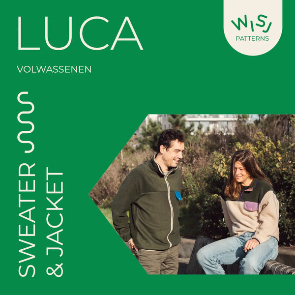 Wisj - Luca sweater & jacket volwassen - € 14