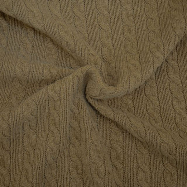 Gebreid- kabel camel-  € 77/m