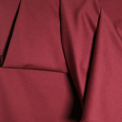 Atelier Jupe- Wijnrode bio twill-katoen-  € 21,5 /m