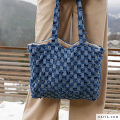 katia - Denim Ruit- blauw - € 15/m