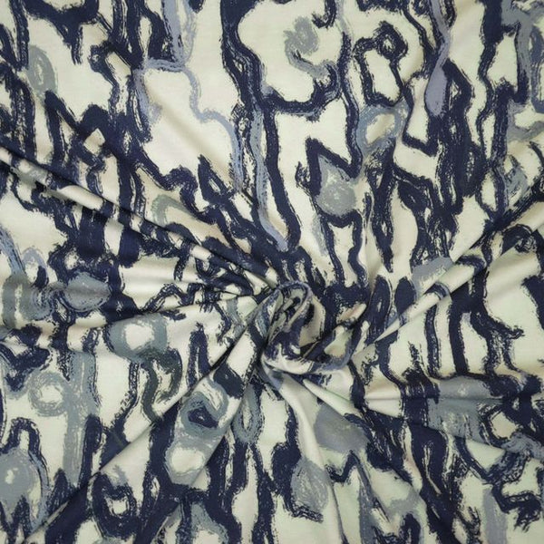 Viscose jersey - Blue Ice- € 37/m
