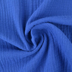 Double Gauze - Koningsblauw- € 16/m