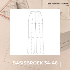 Workshop THE FASHION BASEMENT - Basisbroek - Zaterdag 4 Mei 2024