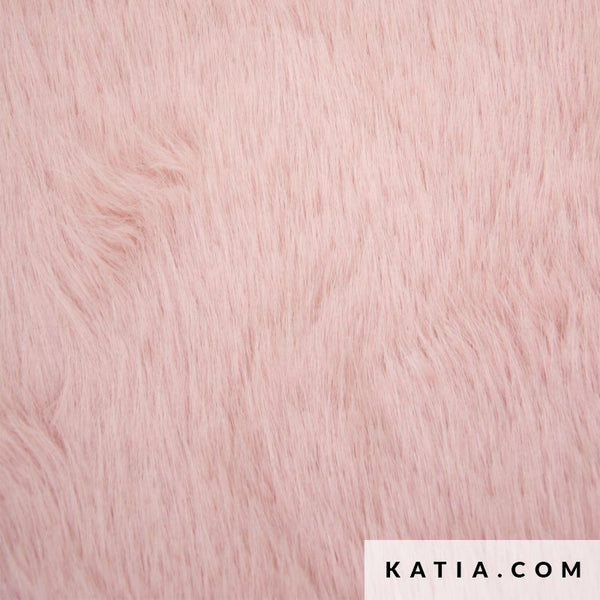 katia - Langharige Pels  Roze - € 27/m