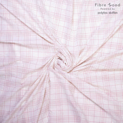 FM- woven dashed diamonds rood-  € 14 /m