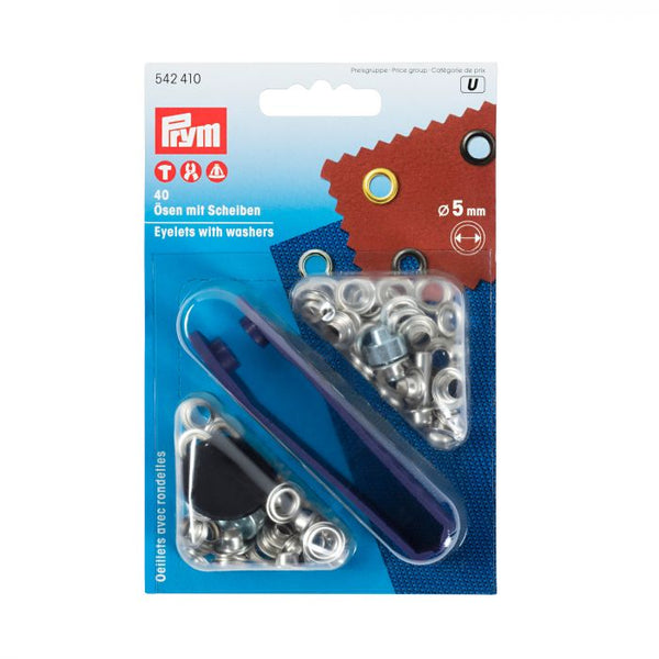 Prym - ringen Zilver 5 mm  - € 8,4