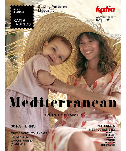 Katia Fabrics - Mediterranean- Patronentijdschrift - € 11,95