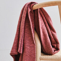 Mind The Maker - Organic slub jacquard - Rose wood - € 28/m