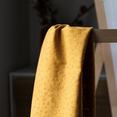 MeetMilk- Stretchy Spot Jacquard Tencel Amber - € 27,50/m